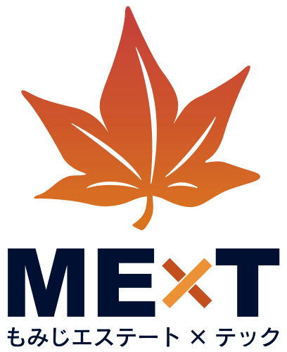 もみじエステート×テックのロゴ